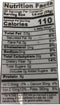 The Nutrition Facts of 24 Mantra Organic Black Urad Dal 