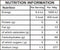 The Nutrition Facts of 24 Mantra Organic Clove 
