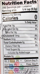 The Nutrition Facts of 24 Mantra Organic Cumin Powder 
