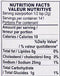 The Nutrition Facts of 24 Mantra Organic Curry Powder 