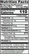 The Nutrition Facts of 24 Mantra Organic Green Moong Whole 