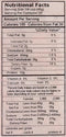 The Nutrition Facts of 24 Mantra Organic Masoor Dal 