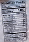 The Nutrition Facts of 24 Mantra Organic Roasted Chickpea Split 