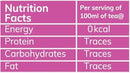 This is the Nutrition of 24 Mantra Organic Tulsi Ginger.