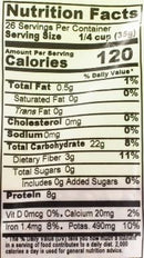 The Nutrition Facts of 24 Mantra Organic Tur Dal 