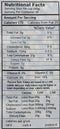 The Nutrition Facts of 24 Mantra Organic Urad Black Split Dal 