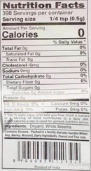 The Nutrition Facts of 24 Mantra Organic White Sesame Seeds 