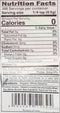 The Nutrition Facts of 24 Mantra Organic White Sesame Seeds 