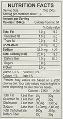 The Nutrition Facts of Aachi  Curry Masala 