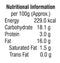 The Nutrition Facts of Aachi Vathakulambu Masala 