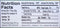 The Nutrition Facts of Ahmed Garlic Pickle ITU Grocers Inc.