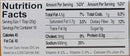 The Nutrition Facts of Ahmed Lime Pickle ITU Grocers Inc.