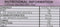The Nutrition Facts of Ahmed Lychee Jelly Crystals ITU Grocers Inc.