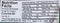 The Nutrition Facts of Ahmed Roasted Vermicelli