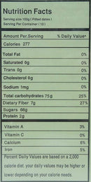 This is the Nutrition of Al Madinah Dates