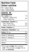 The Nutrition Facts of Al Safa Chicken Samosa 