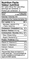 The Nutrition Facts of Al Safa Sheermal 
