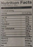 The Nutrition Facts of Altaj Saffron Medium 