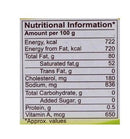 The Nutrition Facts of Amul Butter (Salted) Small 