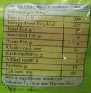 The Nutrition Facts of Amul Malai Paneer Indian Cottage Cheese- Big Bag
