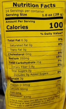 The Nutrition Facts of Anand Fryums (Bhindi Cut- Plain) 