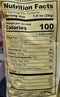 The Nutrition Facts of Anand  Fryums (Round-Plain) 