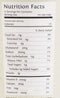 The Nutrition Facts of Arya Millet Batter 