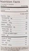 The Nutrition Facts of Arya Oat Batter 