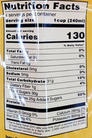 The Nutrition Facts of Asli Mango Drink Large 