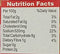 The Nutrition Facts of Badshah Fish Biryani Masala 
