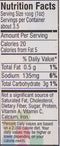 The Nutrition Facts of Badshah Punjabi Chole Masala 
