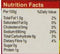 The Nutrition Facts of Badshah Rasam Masala Powder 