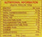The Nutrition Facts of Bambino Vermicelli- Sawayan