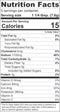The Nutrition Facts of Banne Nawab's Chicken Tikka kebab 