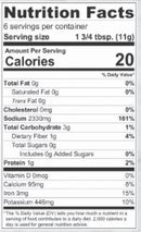 The Nutrition Facts of Banne Nawab's Vegetable Biryani 