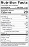 The Nutrition Facts of Banne Nawab's Vegetable Biryani 