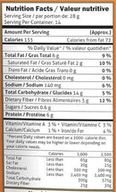 This is the Nutrition of Bikaji Moong Dal.