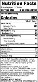 This is the Nutrition of Bisconni Craving Zeera Cookies.