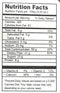 The Nutrition Facts of Bombay Sweet Supari