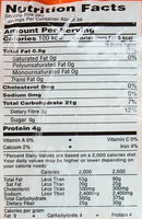 The Nutrition Facts of Brahmins Dosa Podi 