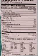 The Nutrition Facts of Brahmins Idli Podi 