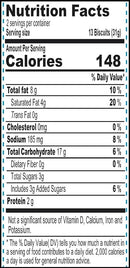 This is the Nutrition of Britannia 50-50 Maska Chaska Biscuits.