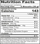 This is the Nutrition of Britannia Digestive Biscuits- Sugar Free.