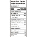 This is the Nutrition of Britannia Good Day Cashew Cookie.