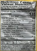 This is the Nutrition of Britannia Suji Rusk.