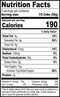 This is the Nutrition of Britannia Vanilla Flavored Cake.