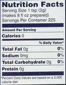 This is the Nutrition of Brooke Bond Taj Mahal Tea.