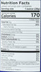 This is the Nutrition of Castania Extra Mixed Nuts Can