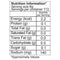 The Nutrition Facts of Ching's Green Chilli Sauce Large 