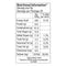 The Nutrition Facts of Ching's Paneer Chilli Masala Kamdar